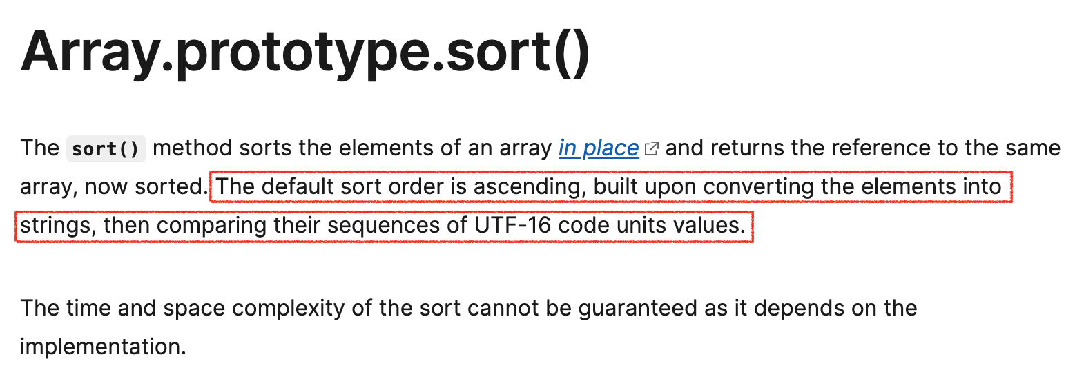 Array_sort